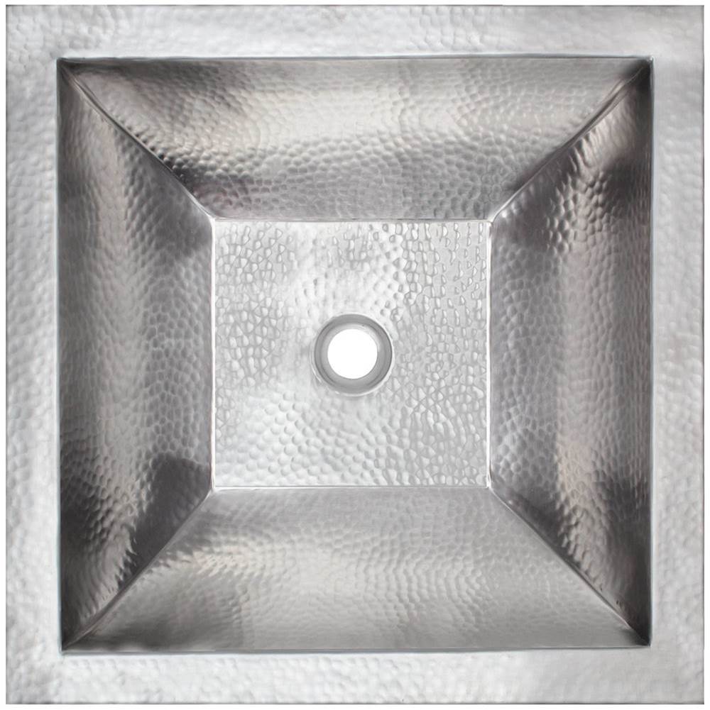 Linkasink BLD115 Coco Square Hammered Builders Series