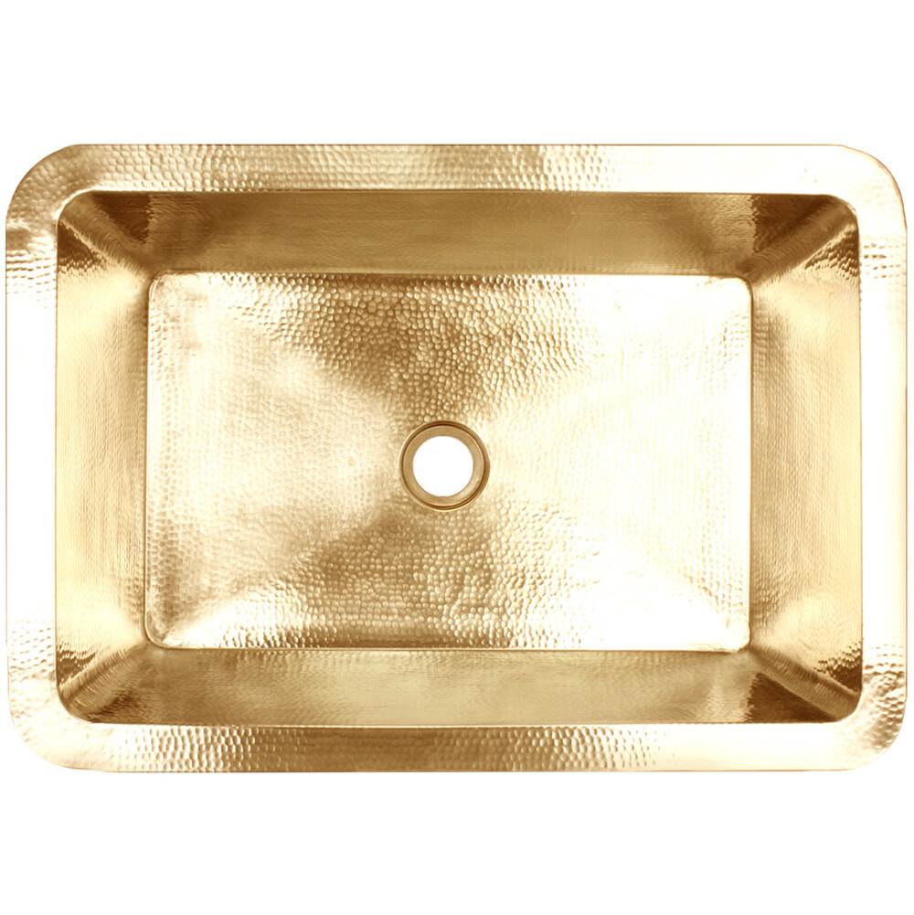 Linkasink C054 Hammered Rectangular Box Sink