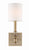 Crystorama LLO-481-AG Lloyd 1 Light Wall Mount - Aged Brass