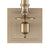 Crystorama LLO-481-AG Lloyd 1 Light Wall Mount - Aged Brass