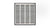 Infinity Drain LN5-2  5"x5" LQ5 Lines Pattern Strainer-2" Throat