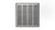 Infinity Drain LN5-2  5"x5" LQ5 Lines Pattern Strainer-2" Throat