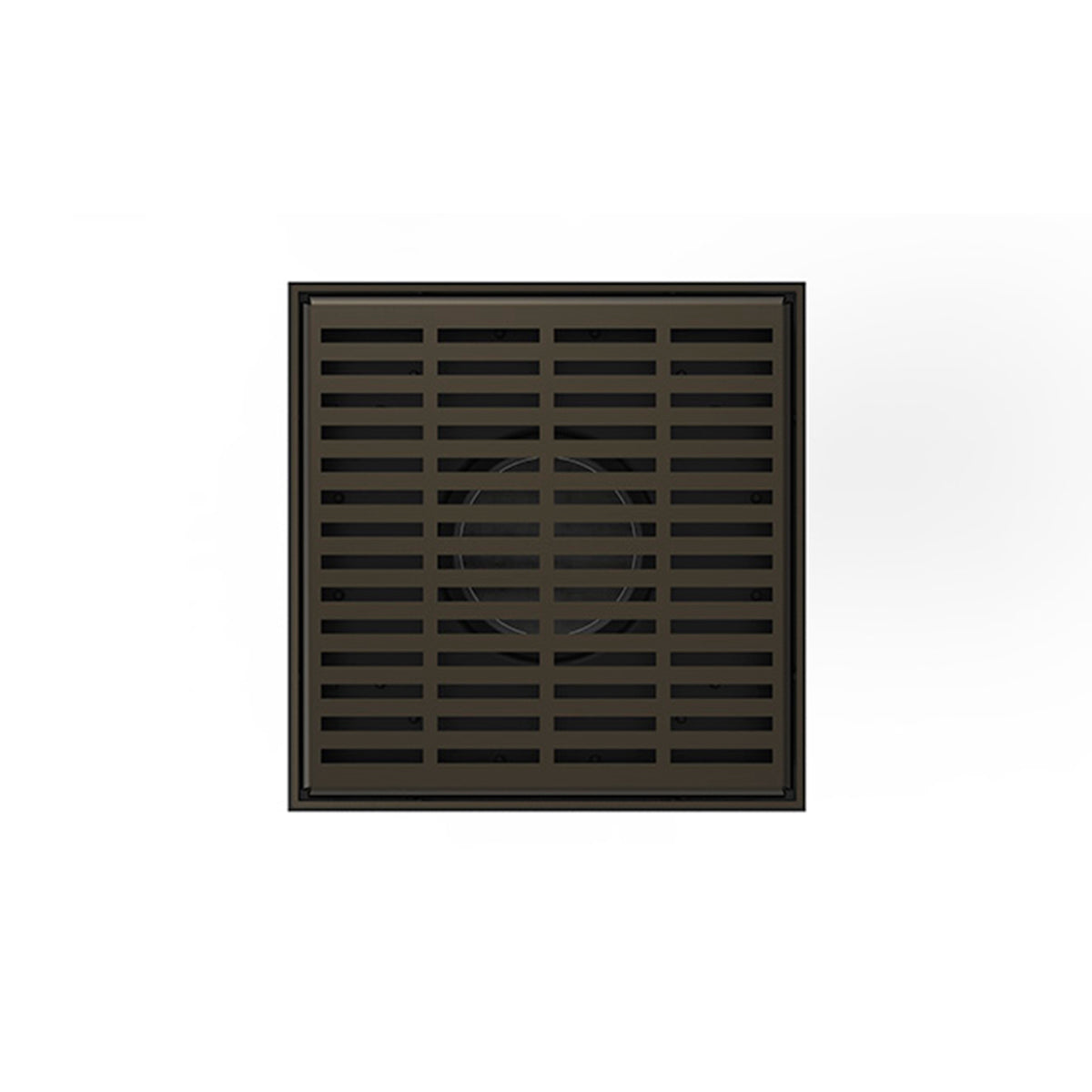 Infinity Drain LND5-2A  5" x 5" LND 5 Lines Pattern Complete Kit  with ABS Drain Body, 2" Outlet