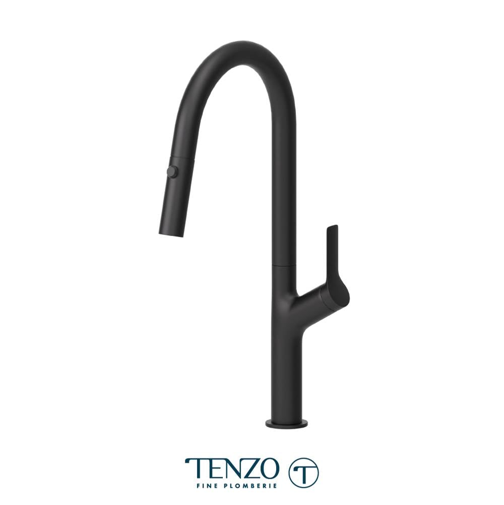 Tenzo LO130 Single-Handle Kitchen Faucet Lotus With Pull-Down & 2-Function Hand Shower
