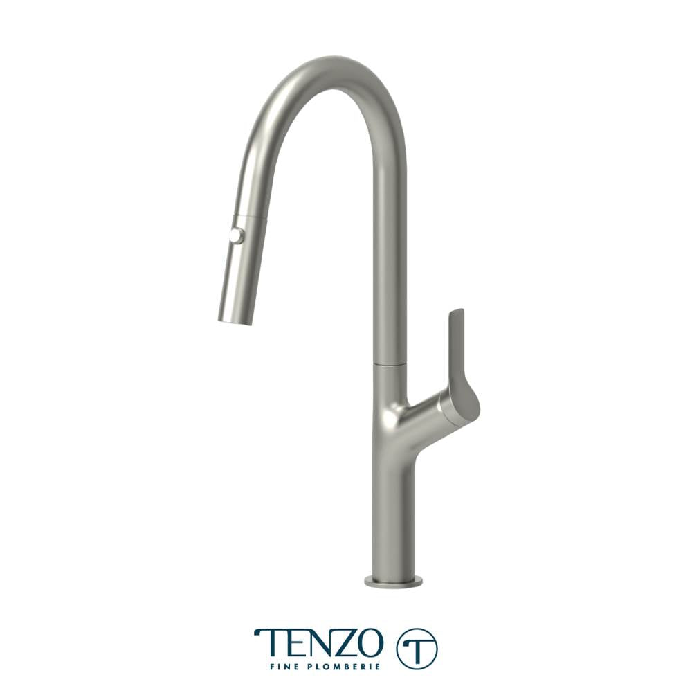 Tenzo LO130 Single-Handle Kitchen Faucet Lotus With Pull-Down & 2-Function Hand Shower