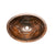 Premier Oval Braid Hammered Copper Sink LO19FBDDB