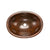 Premier Oval Star Hammered Copper Sink LO19RSTDB