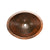 Premier Oval Under Counter Copper Bath Sink LO20FDB