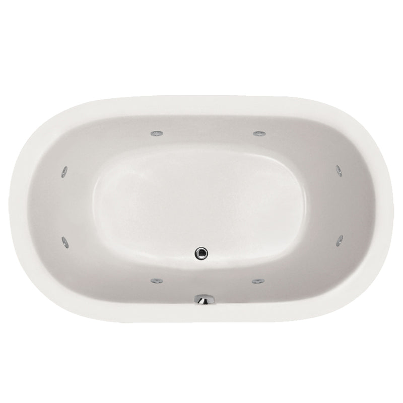 Hydro Systems LOR6042ACO Lorraine 60 X 42 Acrylic Airbath & Whirlpool Combo Tub System