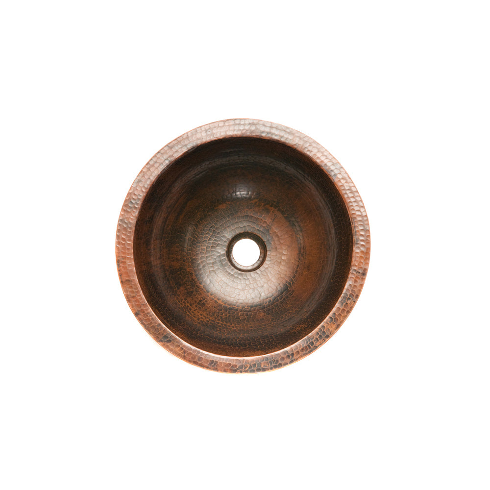 Premier Small Round Copper Sink LR14FDB