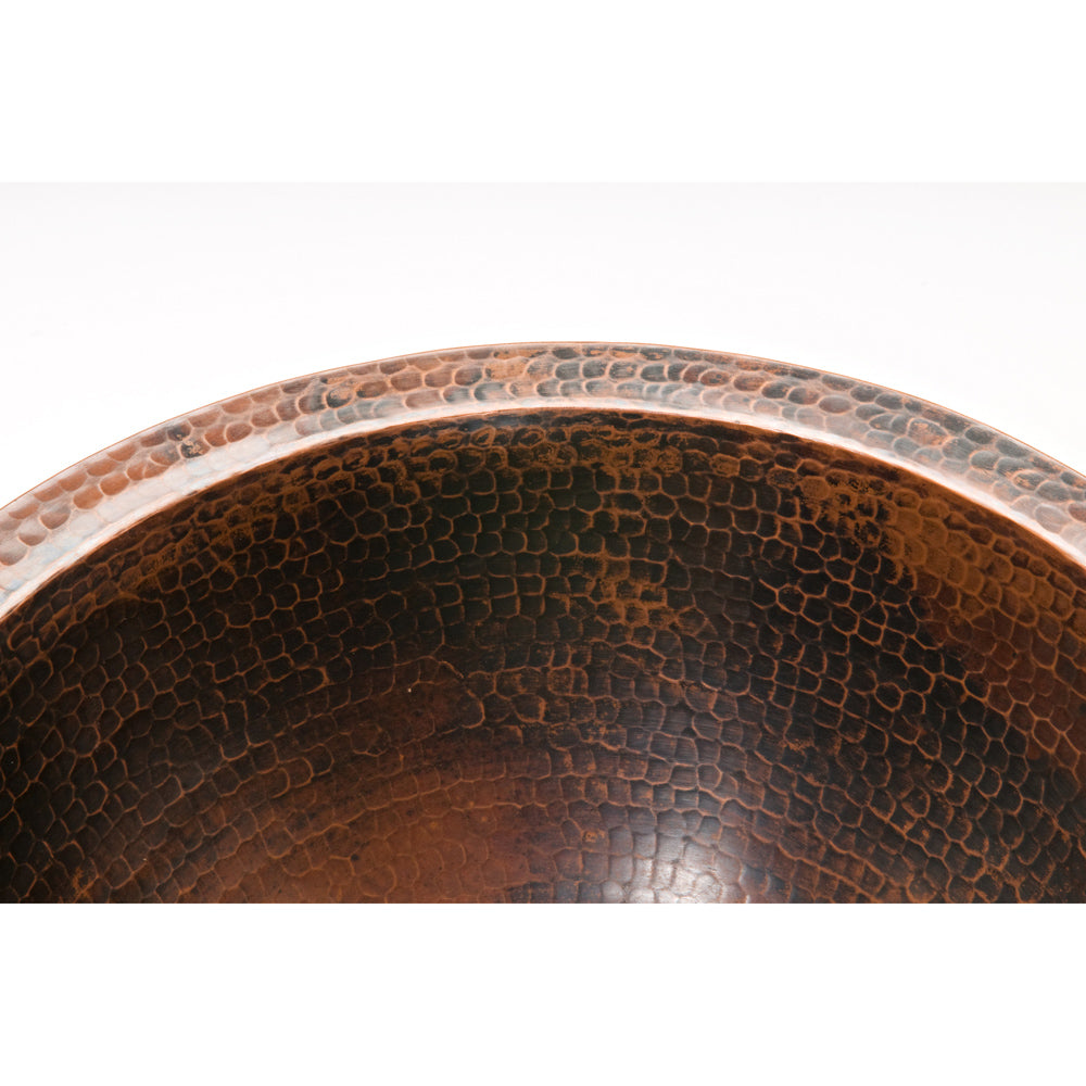 Premier Small Round Copper Sink LR14FDB