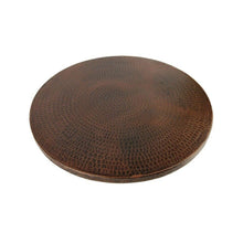 Load image into Gallery viewer, Premier Copper 18&quot; Hand Hammered Copper Lazy Susan