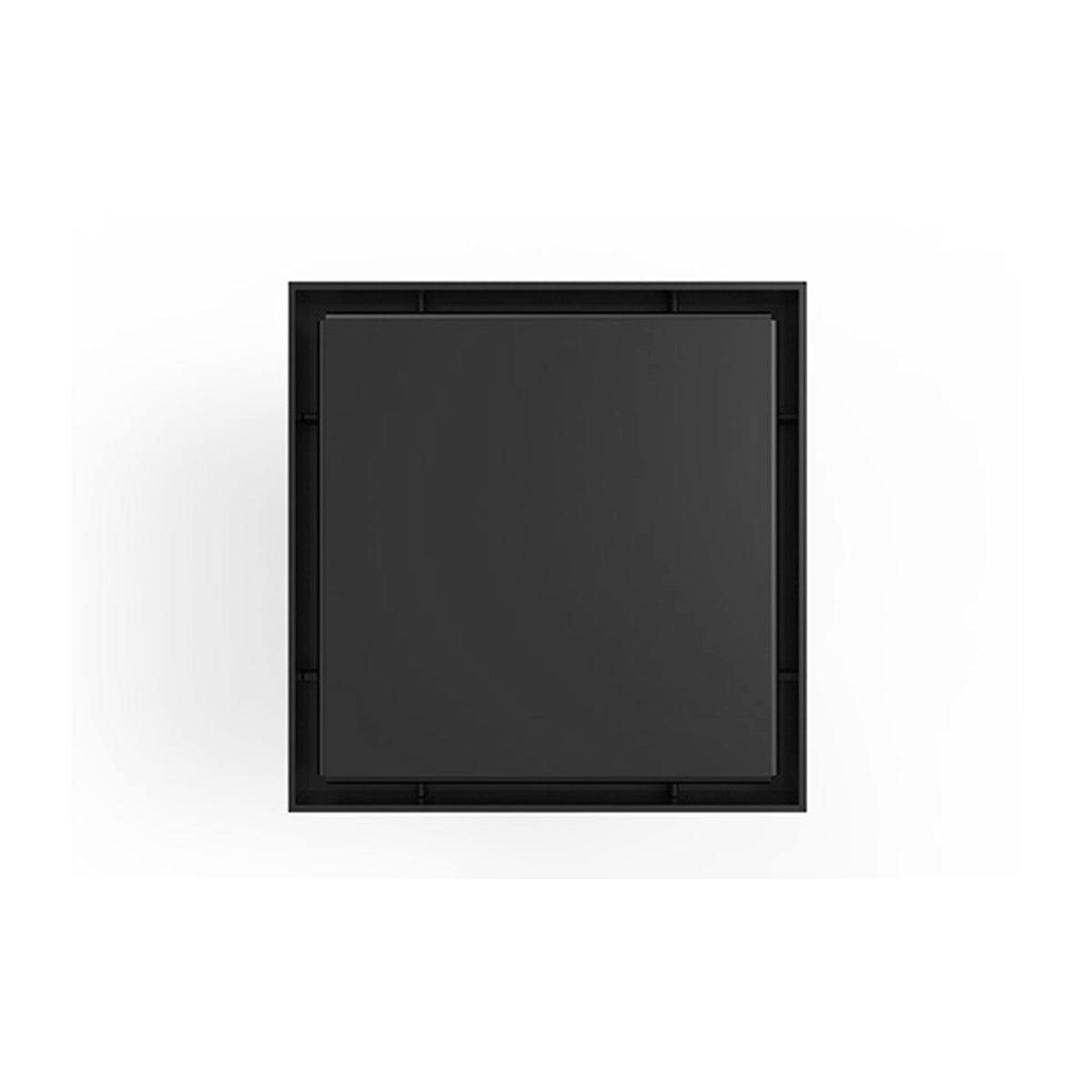 Infinity Drain LSD5 BA  5" x 5" LSD 5 Solid Style Complete Kit  with ABS Bonded Flange, 2", 3" and 4" Outlet