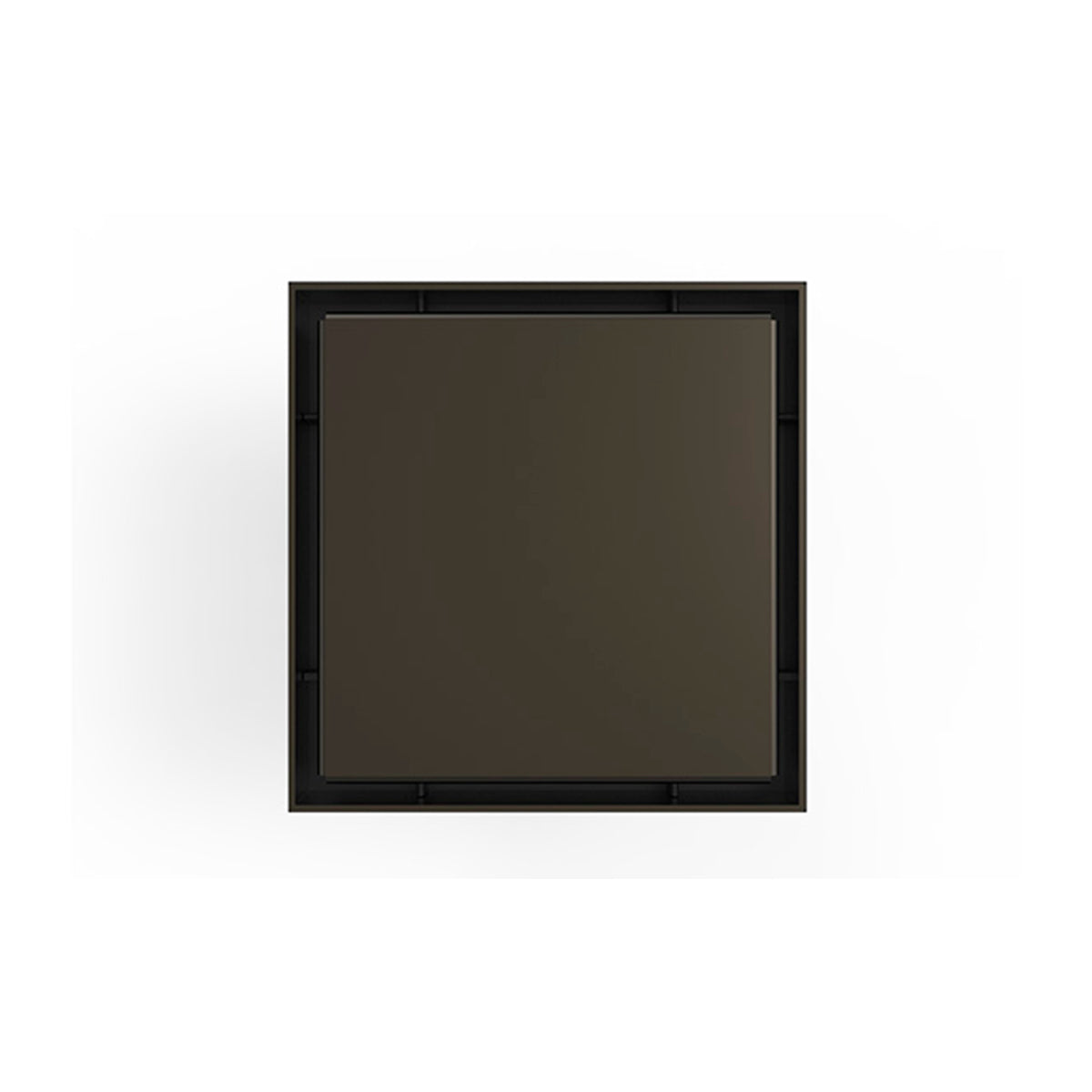 Infinity Drain LSD5 BA  5" x 5" LSD 5 Solid Style Complete Kit  with ABS Bonded Flange, 2", 3" and 4" Outlet