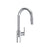 Riobel LT211 Lateral Pull-Down Touchless Kitchen Faucet With C-Spout