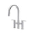 Riobel LT400 Lateral Bridge Pull-Down Kitchen Faucet With C-Spout