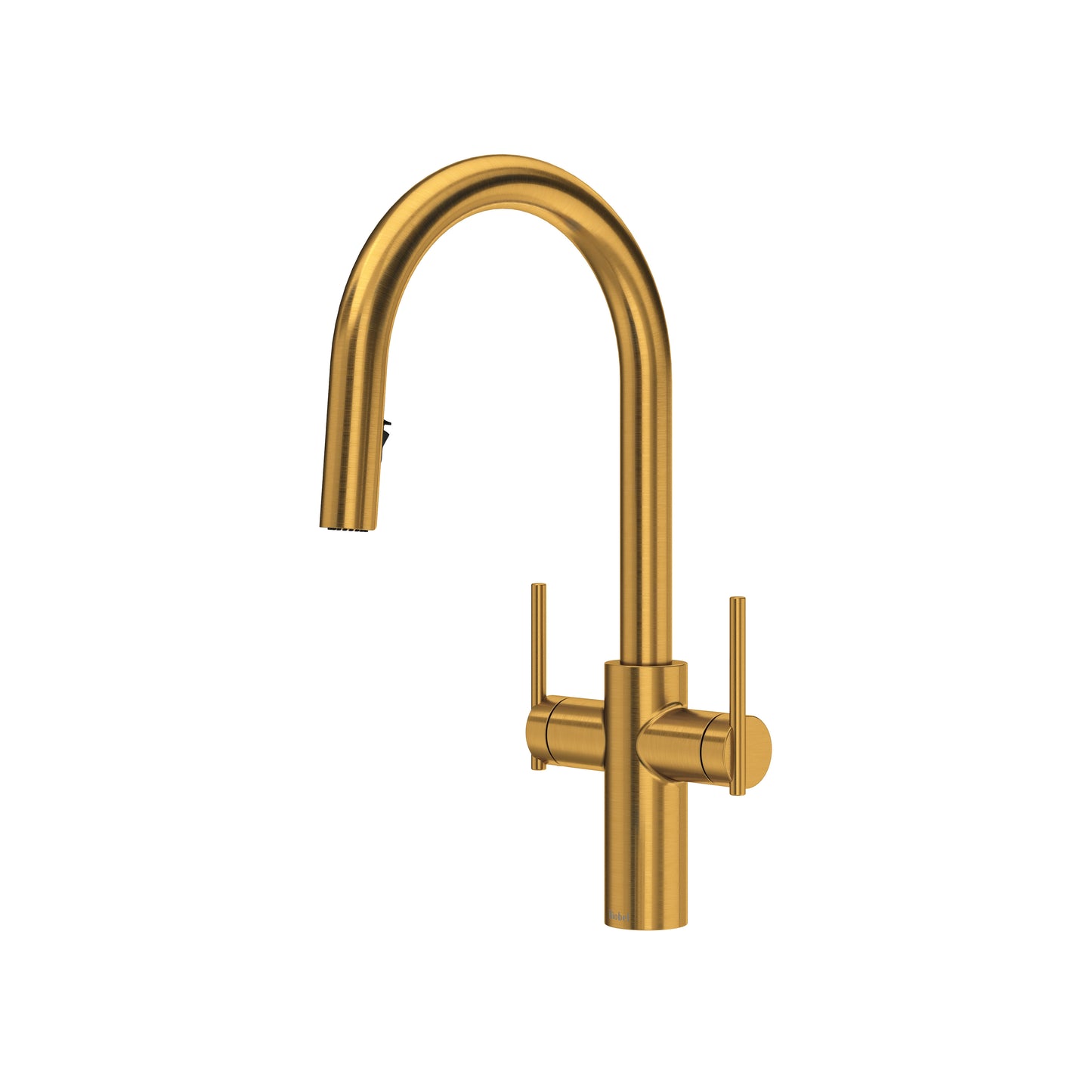 Riobel LT801 Lateral Two Handle Pull-Down Kitchen Faucet With C-Spout - Parent