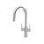 Riobel LT801 Lateral Two Handle Pull-Down Kitchen Faucet With C-Spout