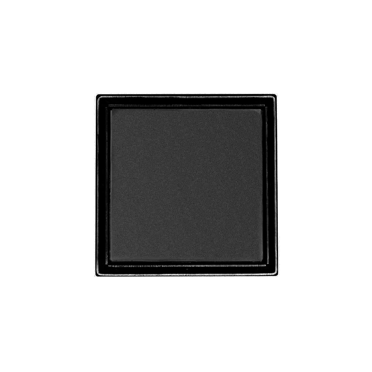 Infinity Drain LTD5 BS  5" x 5" LTD 5 Tile Insert Complete Kit  with Stainless Steel Bonded Flange, 2" No Hub Outlet