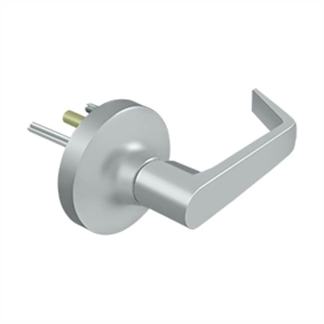 Deltana LTED80LP-26D Lever Trim For Exit Device 80 Passage Function - Brushed Chrome