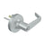 Deltana LTED80LS Lever Trim For Exit Device 80 Entry Function
