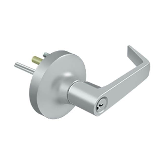 Deltana LTED80LST-26D Lever Trim For Exit Device 80 Storeroom Function - Brushed Chrome
