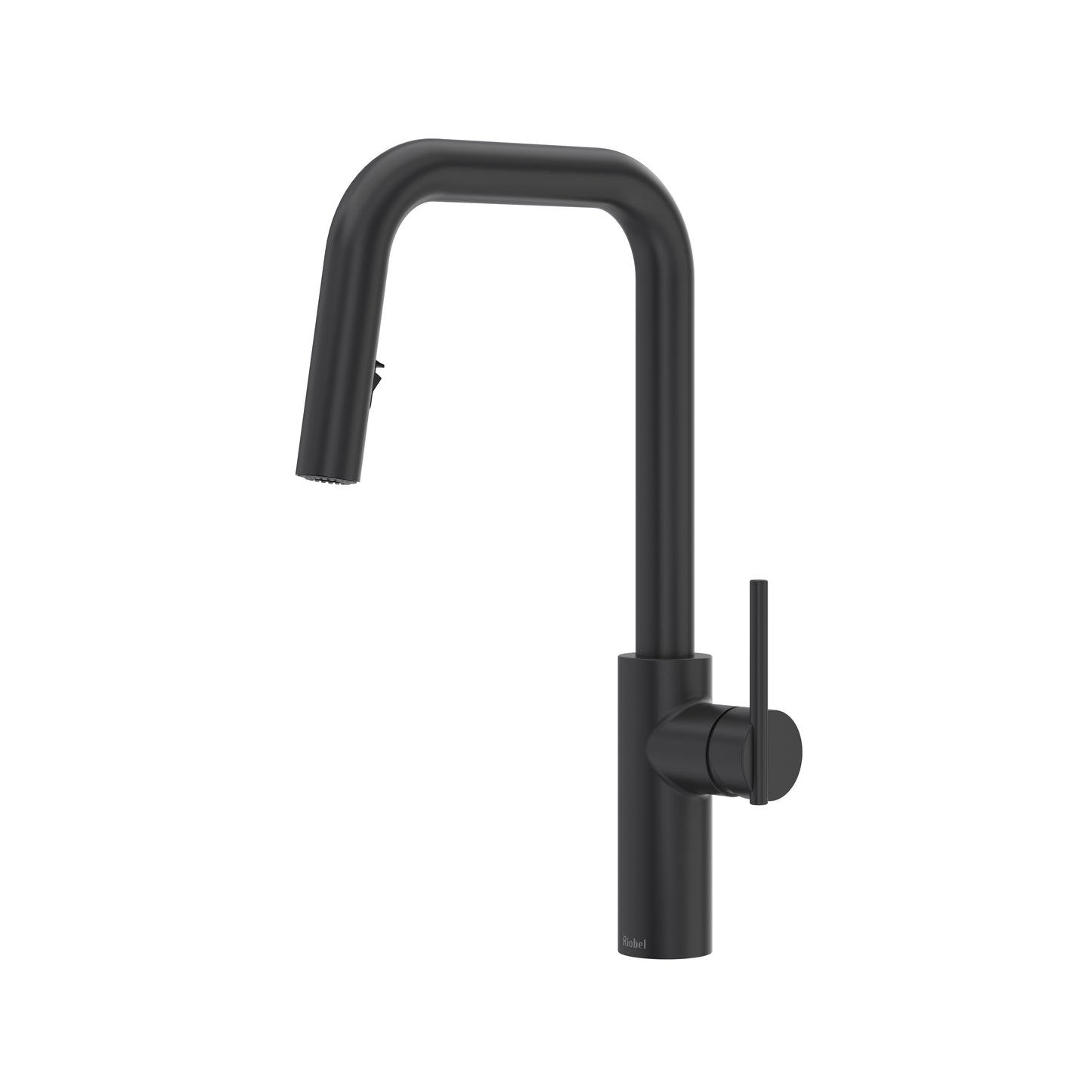 Riobel LTSQ201 Lateral Pull-Down Kitchen Faucet With U-Spout