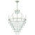 Crystorama LUC-A9066-SA Lucille 6 Light Chandelier - Antique Silver