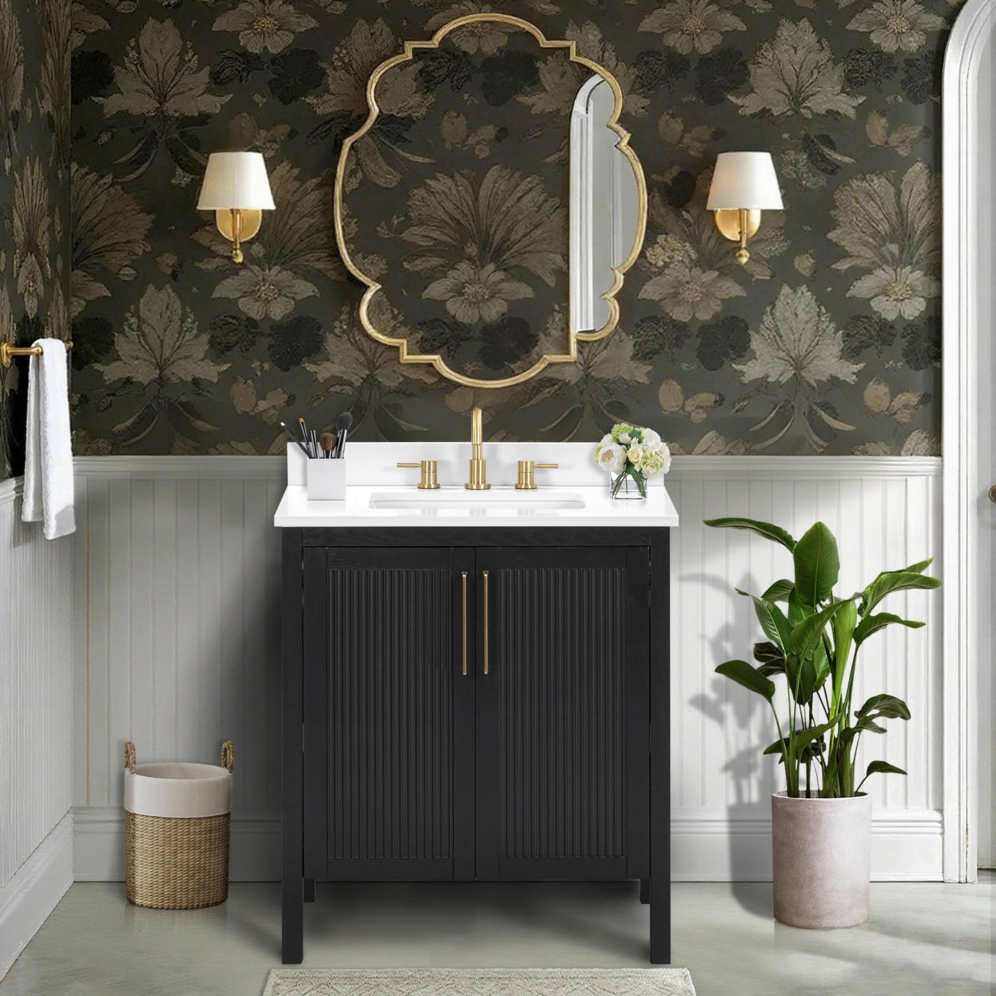 Avanity Luka Single Sink Bathroom Vanity with Top