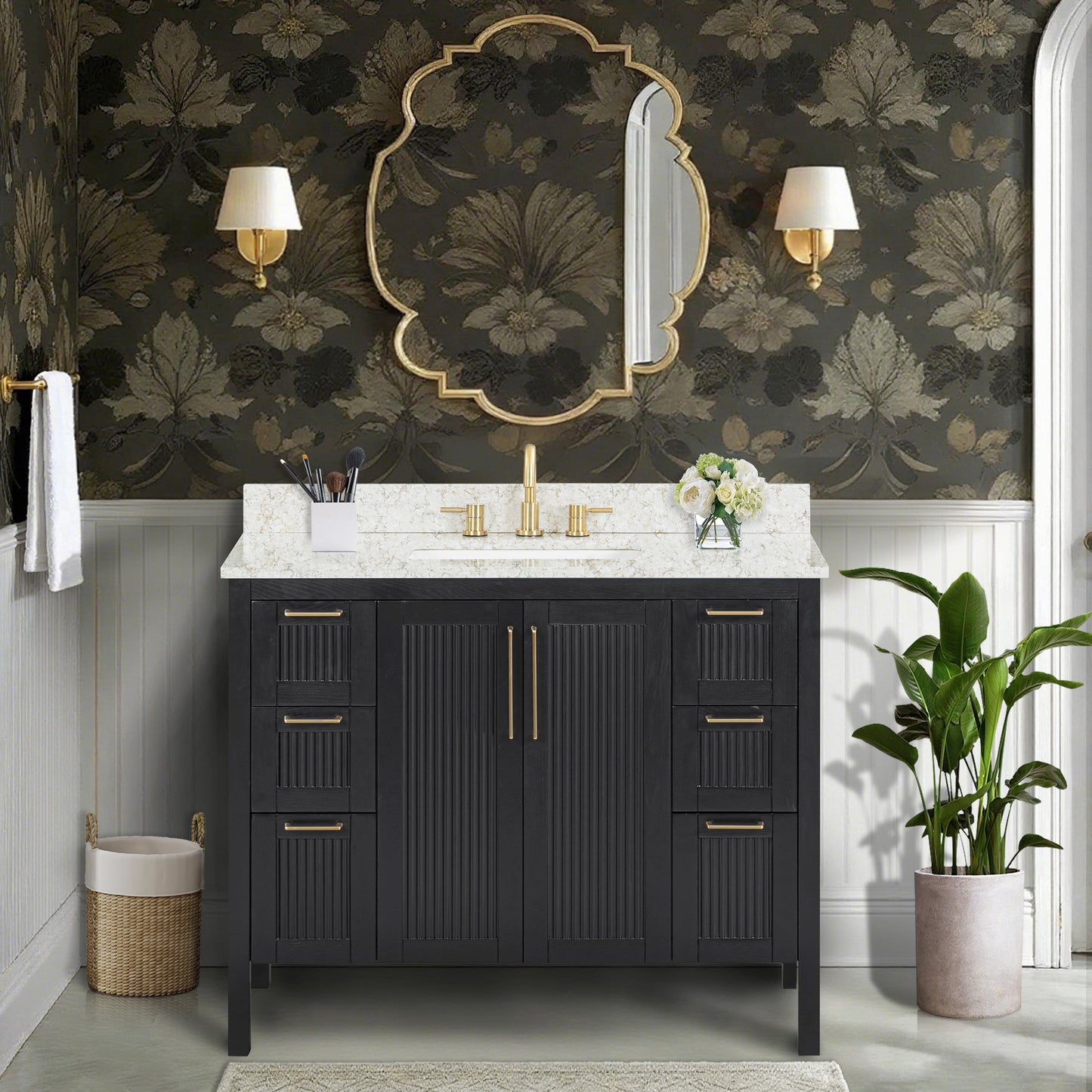 Avanity Luka Single Sink Bathroom Vanity with Top