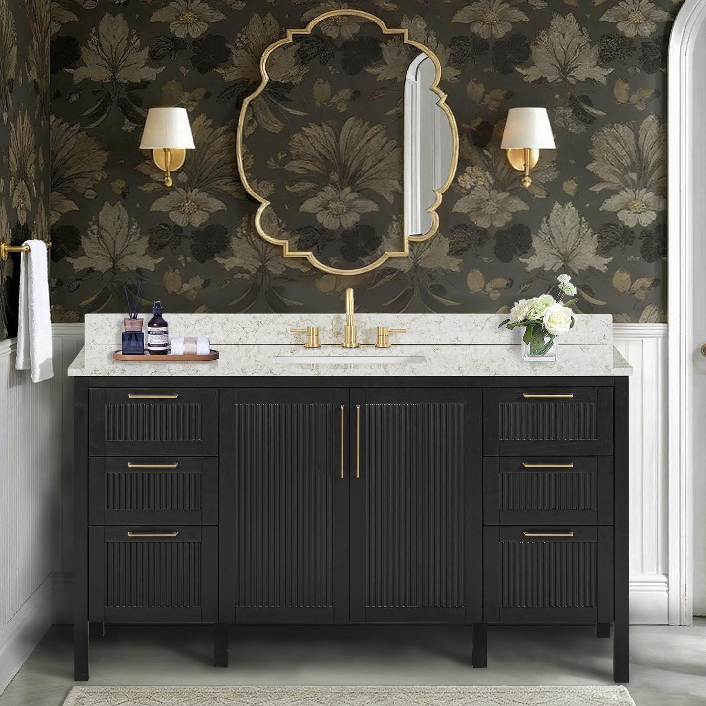 Avanity Luka Single Sink Bathroom Vanity with Top