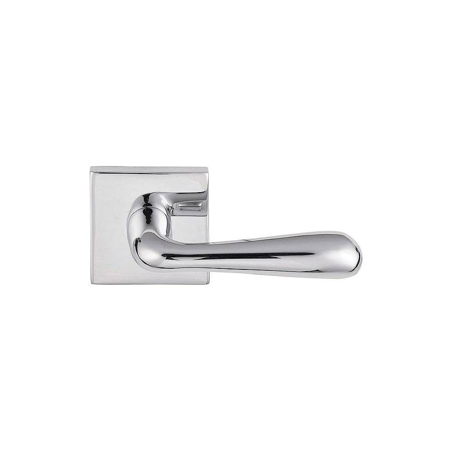 Emtek 5210BALH Privacy , Square Rosette , Basel Lever , LH - Parent