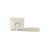 Emtek C5206CK Concealed , Privacy , Hammered Rosette , Diamond Crystal Knob