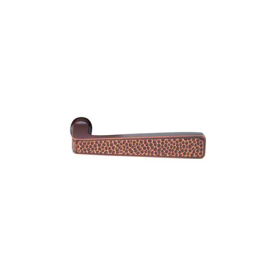 Emtek 5206TRH Privacy , Hammered Rosette , Turino Lever , RH - Parent