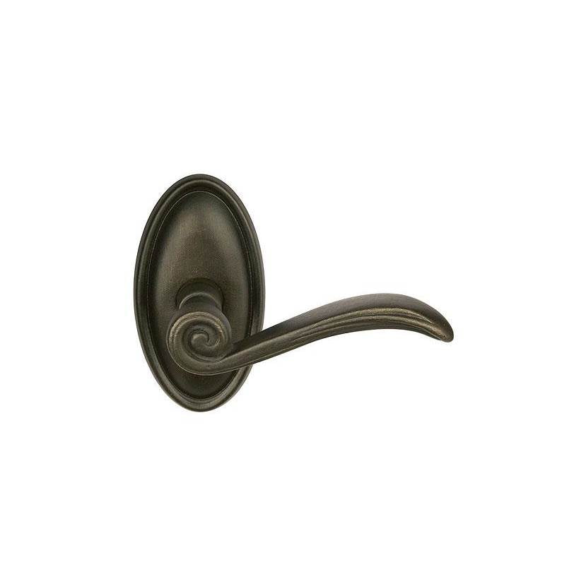 Emtek 71014MDIRH Passage , No.14 Rosette , Medici Lever , RH - Parent