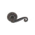 Emtek 8207RRH Privacy , Ribbon and Reed Rosette , Rustic Lever , RH - Parent