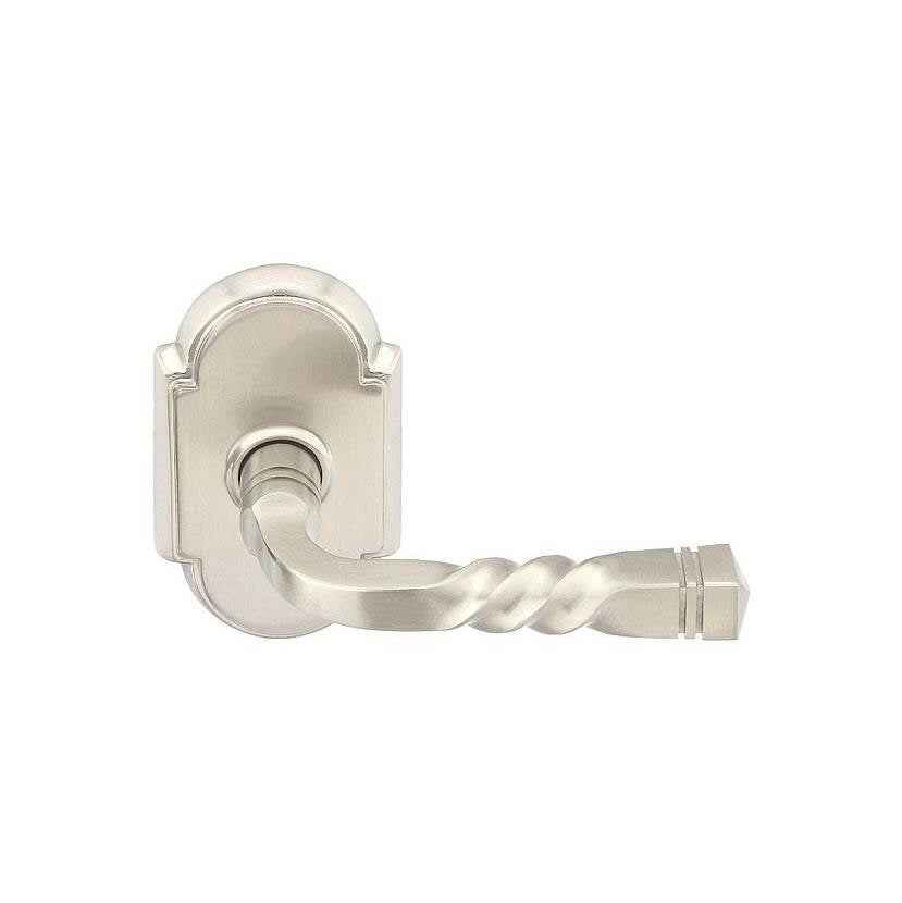 Emtek 8108SFLH Passage , No.8 Rosette , Santa Fe Lever , LH - Parent