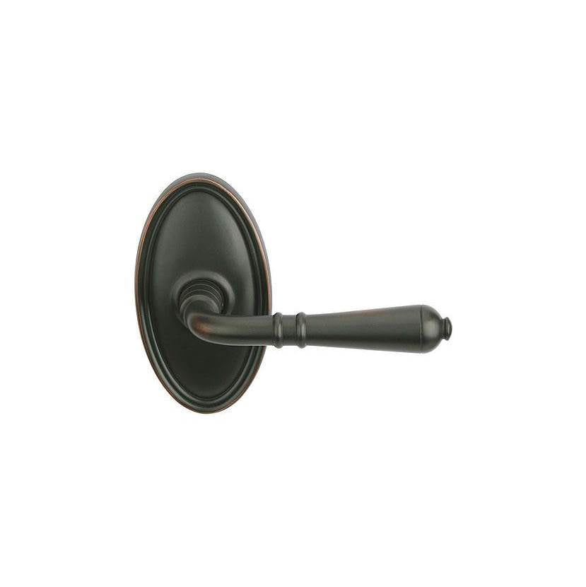 Emtek 8220TLH Privacy , Oval Rosette , Turino Lever , LH - Parent