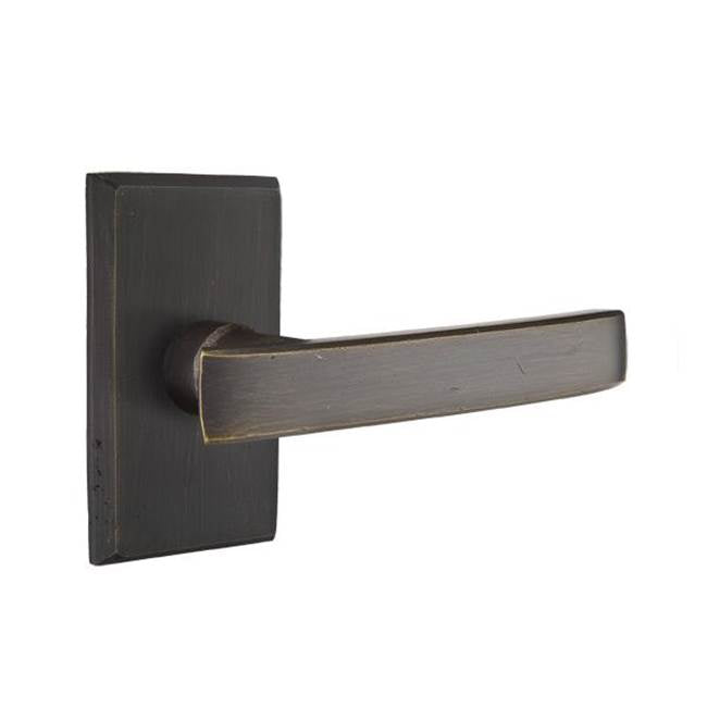 Emtek 7104YMLH Passage , No.3 Rosette , Yuma Lever , LH - Parent