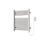 Artos M06860P Denby Towel Warmer 27" x 24" Plug-In