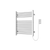 Artos M06860P Denby Towel Warmer 27" x 24" Plug-In