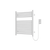Artos M06860P Denby Towel Warmer 27" x 24" Plug-In