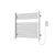 Artos M06875P Denby Towel Warmer 27" x 30" Plug-In