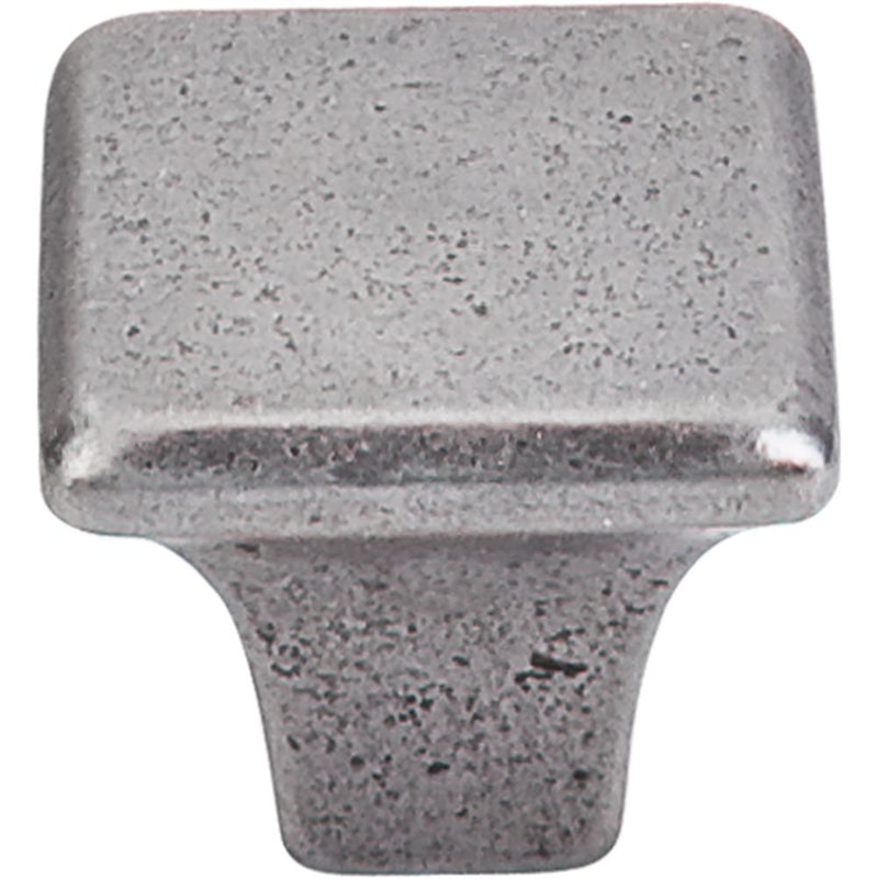 Top Knobs M1809 Square Knob 1 1/4" - Cast Iron