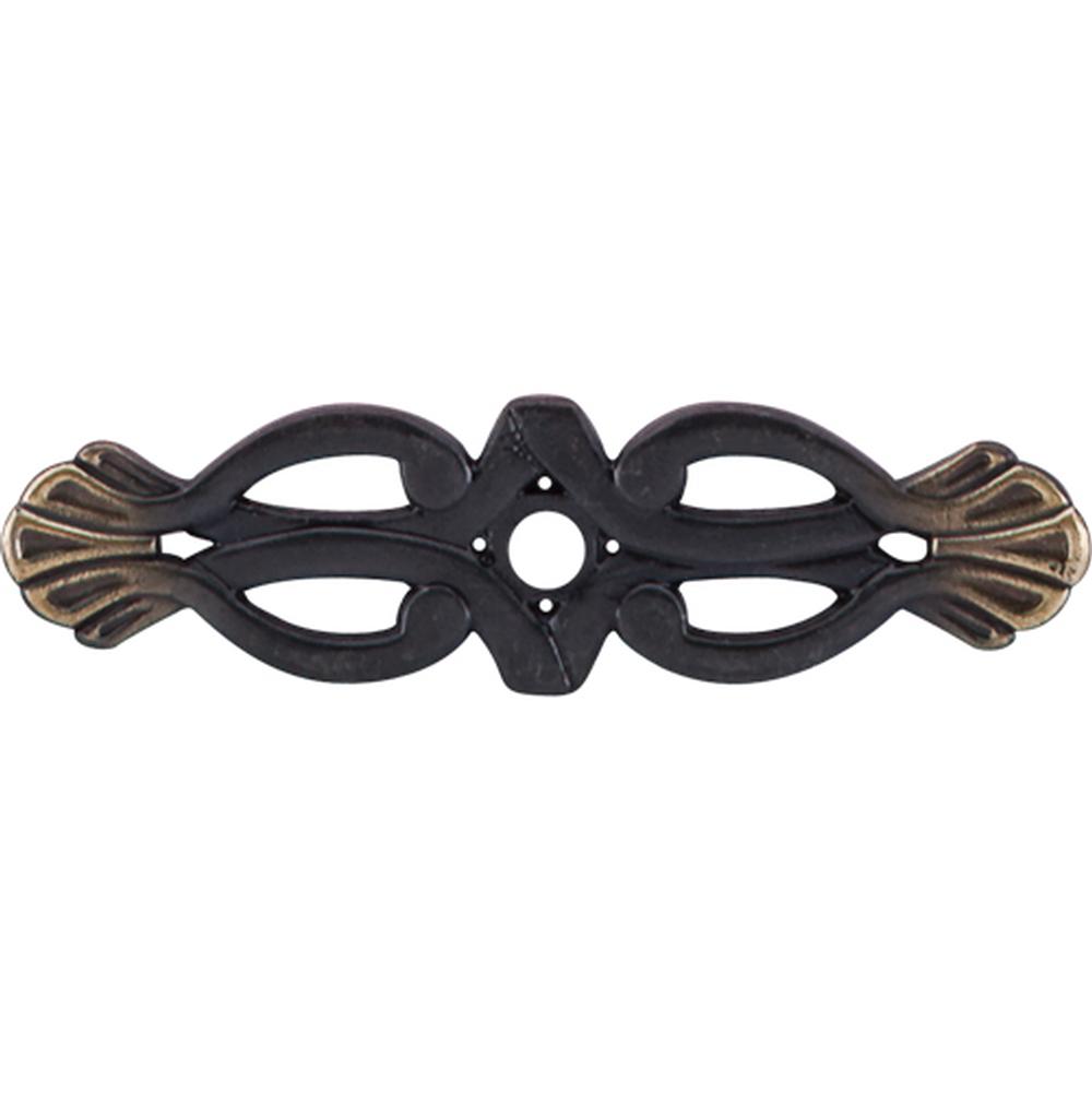 Top Knobs M178 Newton Backplate 3 3/16 Inch