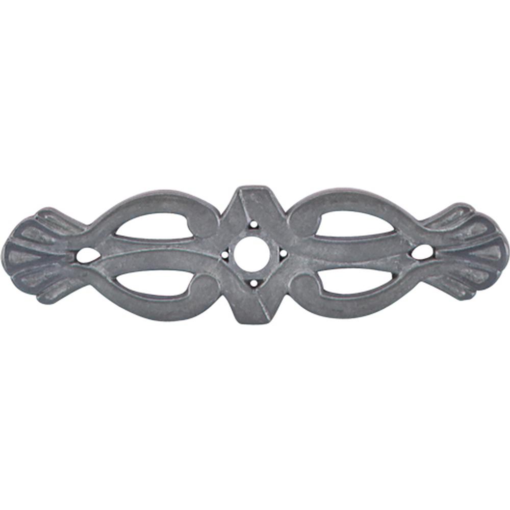 Top Knobs M178 Newton Backplate 3 3/16 Inch