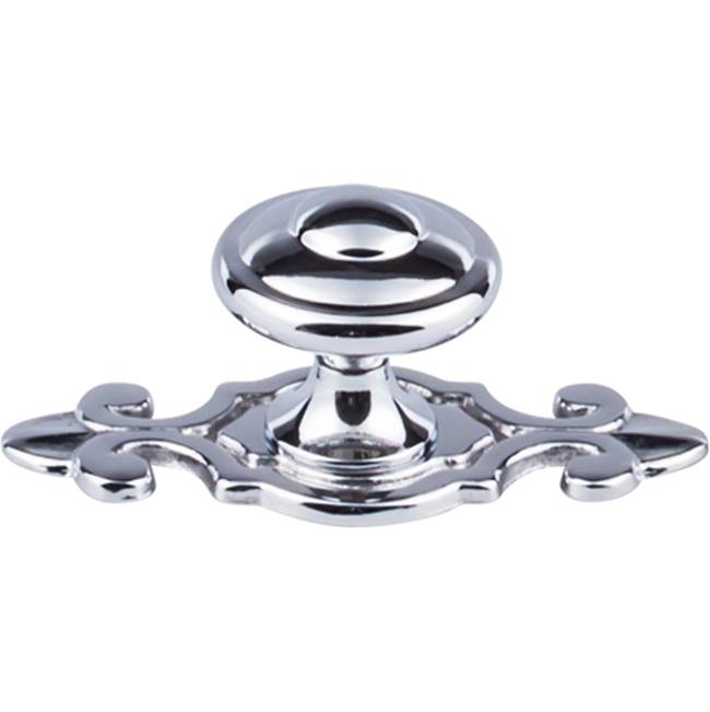 Top Knobs M2134 Canterbury Knob 1 1/4 Inch w/Backplate - Parent