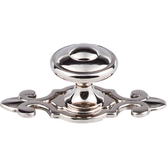 Top Knobs M2134 Canterbury Knob 1 1/4 Inch w/Backplate