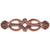 Top Knobs M178 Newton Backplate 3 3/16 Inch