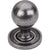 Top Knobs M44 Paris Knob Mottled 1 1/4 Inch With Backplate